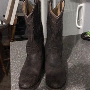 Frye Wyatt overlay boots